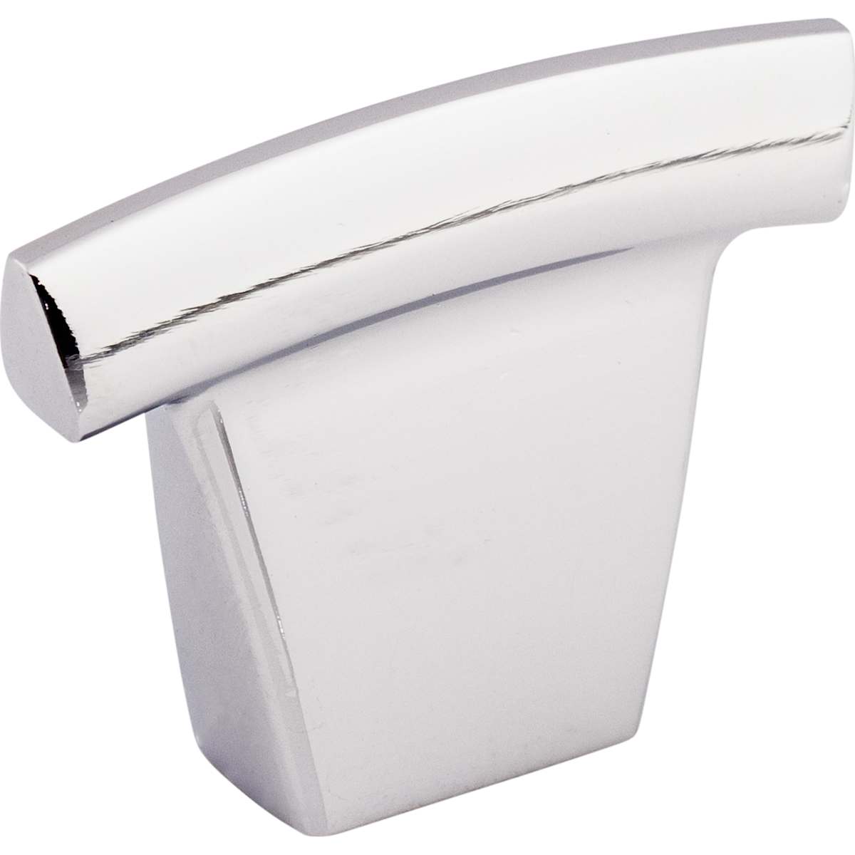 Top Knobs - TK1BLK - Arched 1-1/2 Inch Bar Cabinet Knob from the Sanctuary Collection in Flat Black