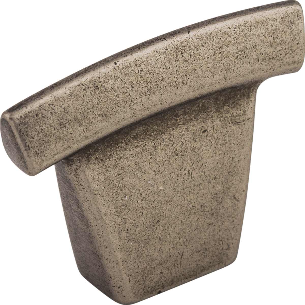 Top Knobs - TK1BLK - Arched 1-1/2 Inch Bar Cabinet Knob from the Sanctuary Collection in Flat Black