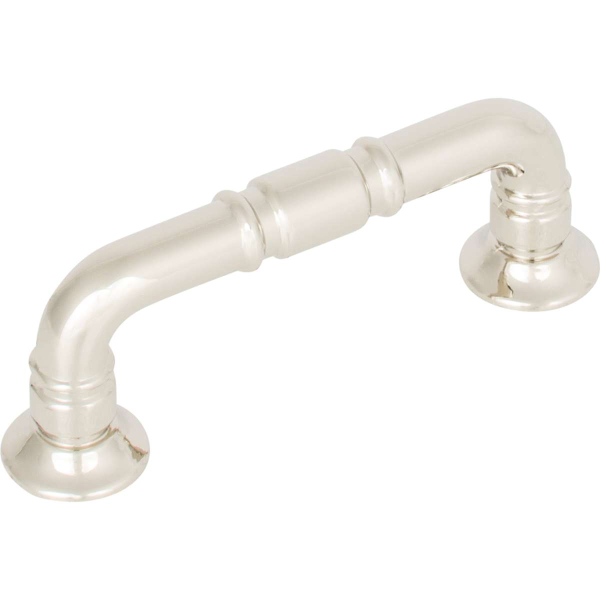 Top Knobs - TK1001PC - Kent 3 Inch Center to Center Handle Cabinet Pull in Polished Chrome