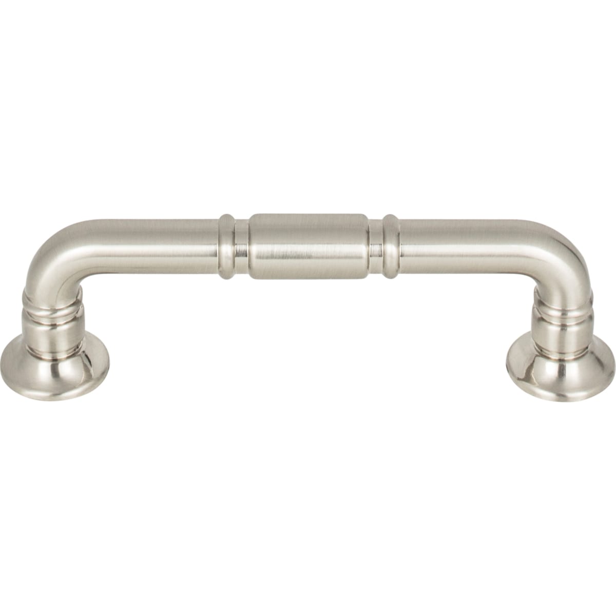 Top Knobs - TK1002BSN - Kent 3-3/4 Inch Center to Center Handle Cabinet Pull in Brushed Satin Nickel