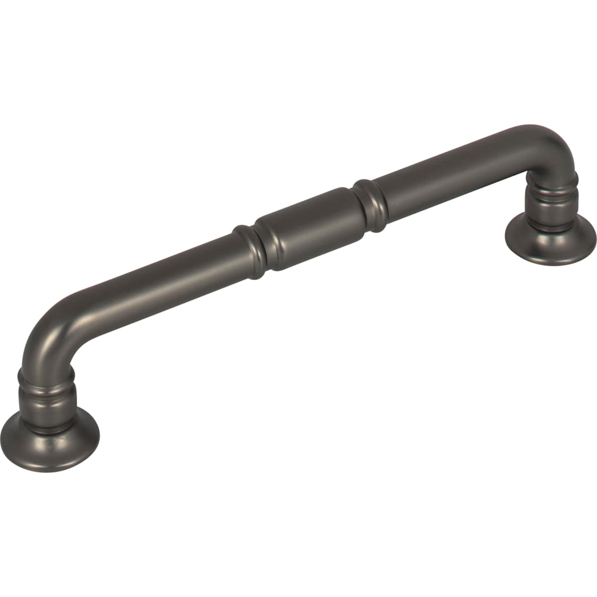 Top Knobs - TK1003BLK - Kent 5-1/16 Inch Center to Center Handle Cabinet Pull in Flat Black