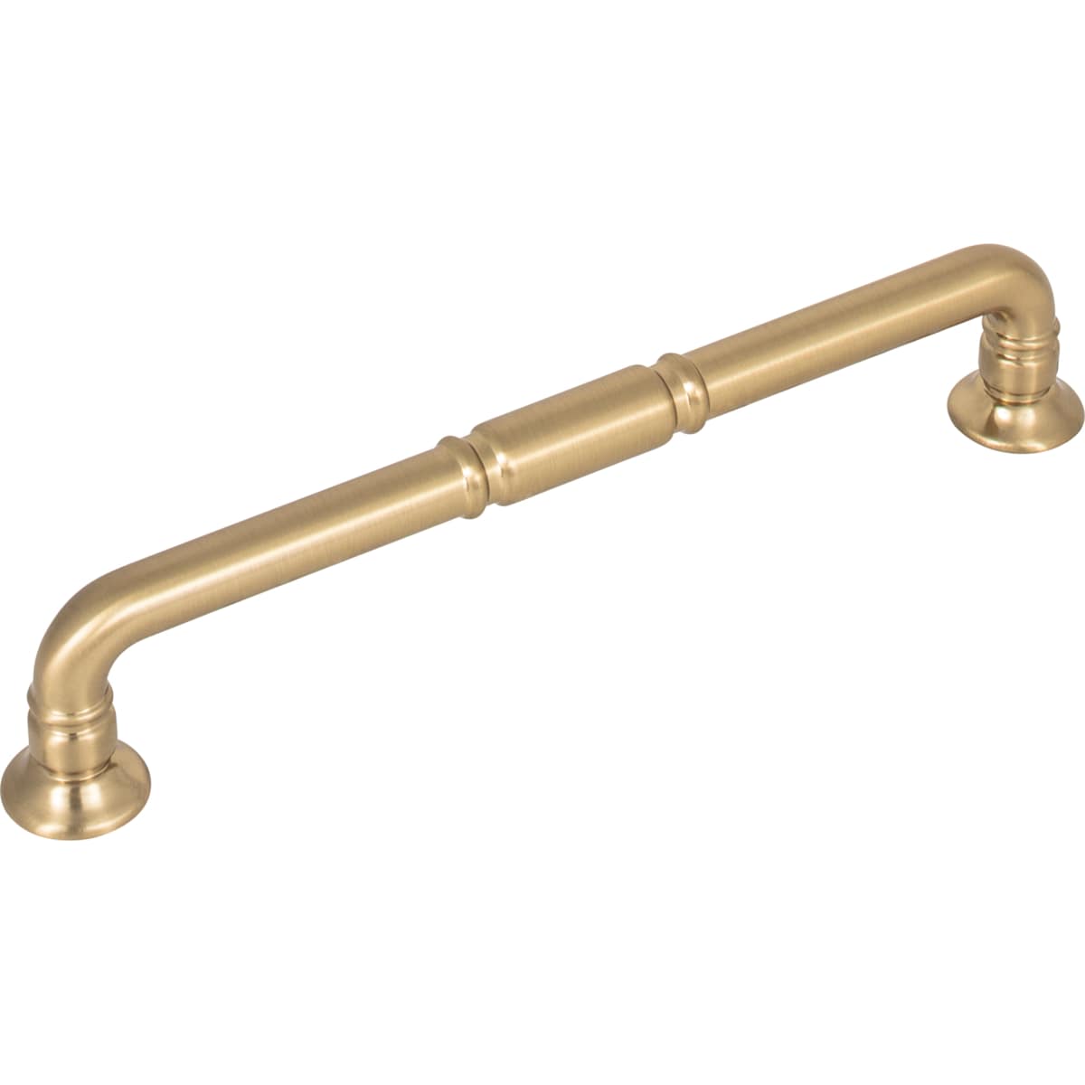 Top Knobs - TK1004PN - Kent 6-5/16 Inch Center to Center Handle Cabinet Pull in Polished Nickel