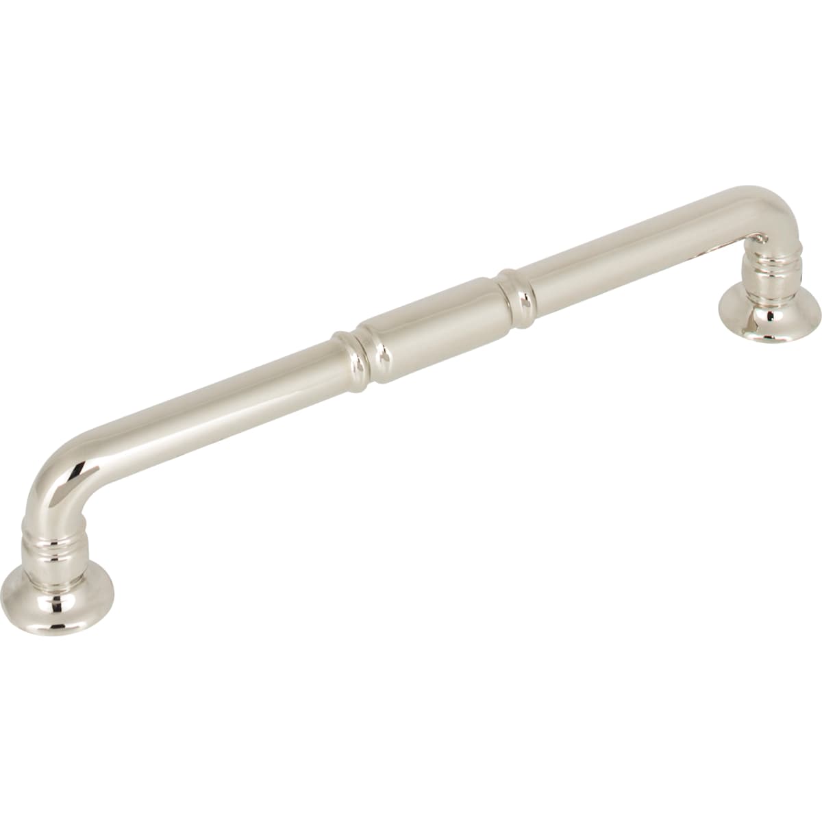 Top Knobs - TK1004PN - Kent 6-5/16 Inch Center to Center Handle Cabinet Pull in Polished Nickel
