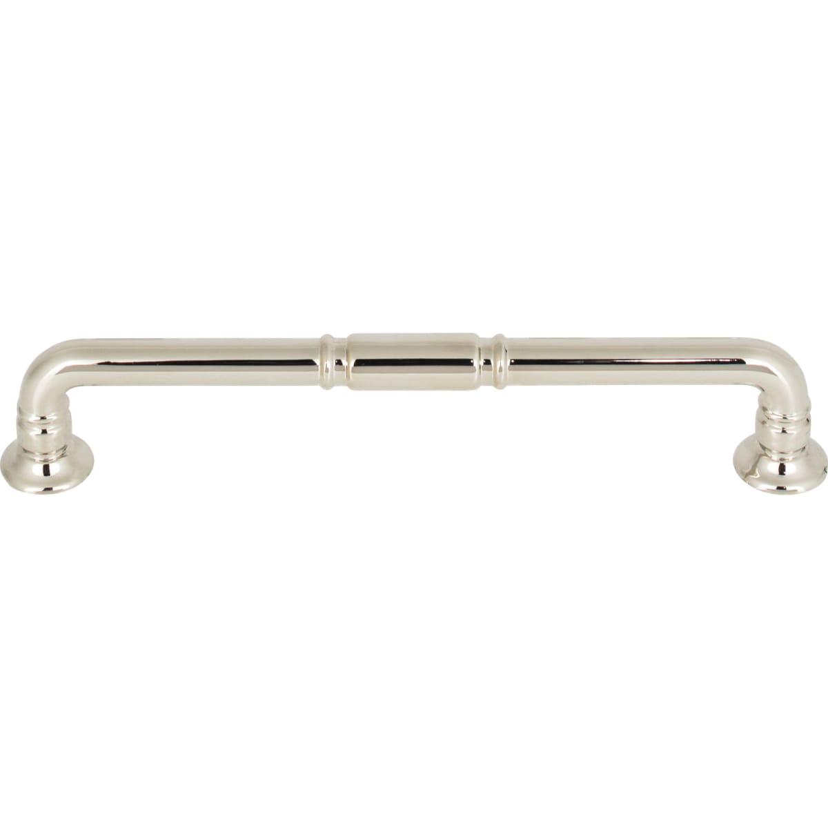 Top Knobs - TK1004PN - Kent 6-5/16 Inch Center to Center Handle Cabinet Pull in Polished Nickel