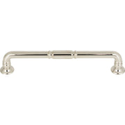 Top Knobs - TK1004PN - Kent 6-5/16 Inch Center to Center Handle Cabinet Pull in Polished Nickel