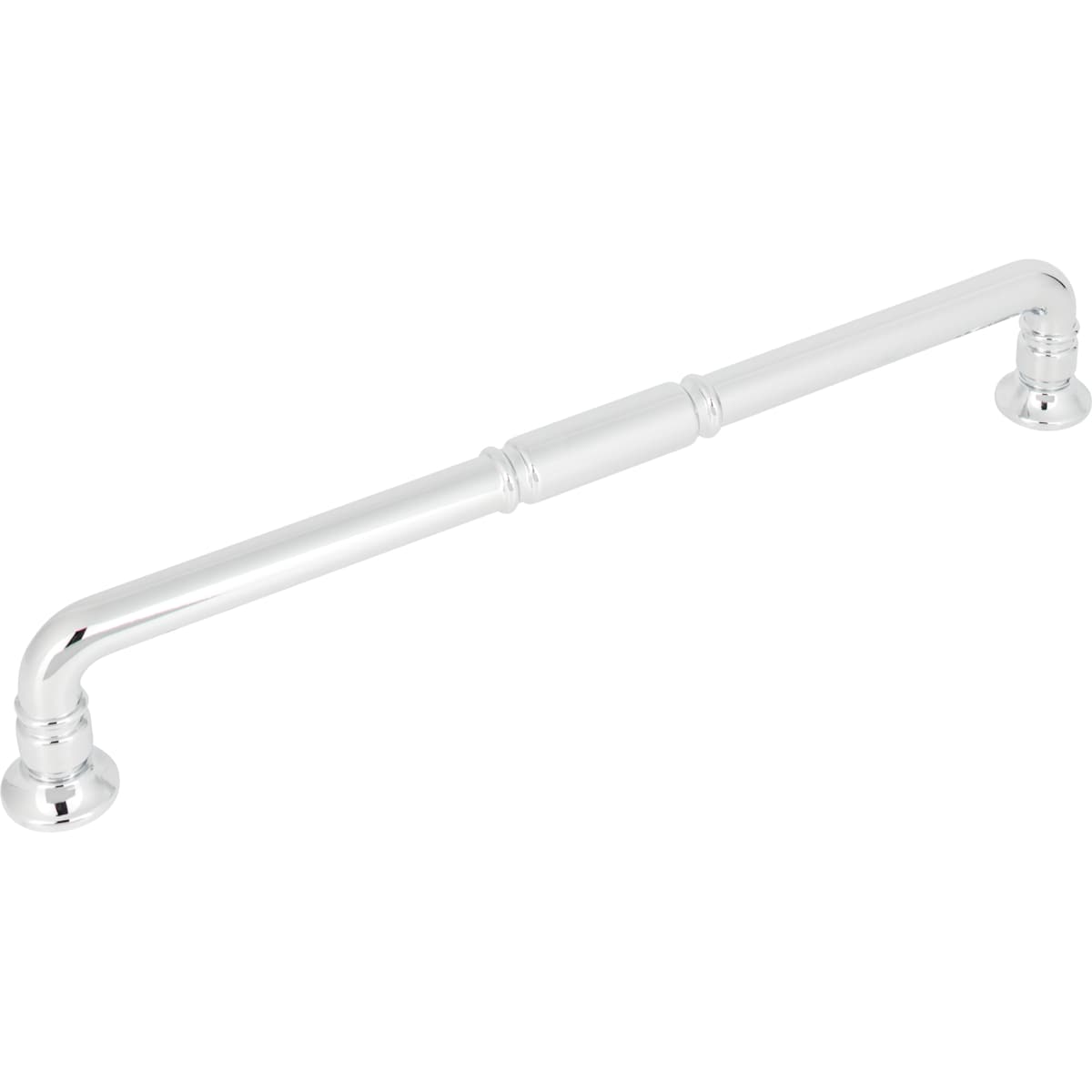 Top Knobs - TK1008BLK - Kent 12 Inch Center to Center Appliance Pull in Flat Black
