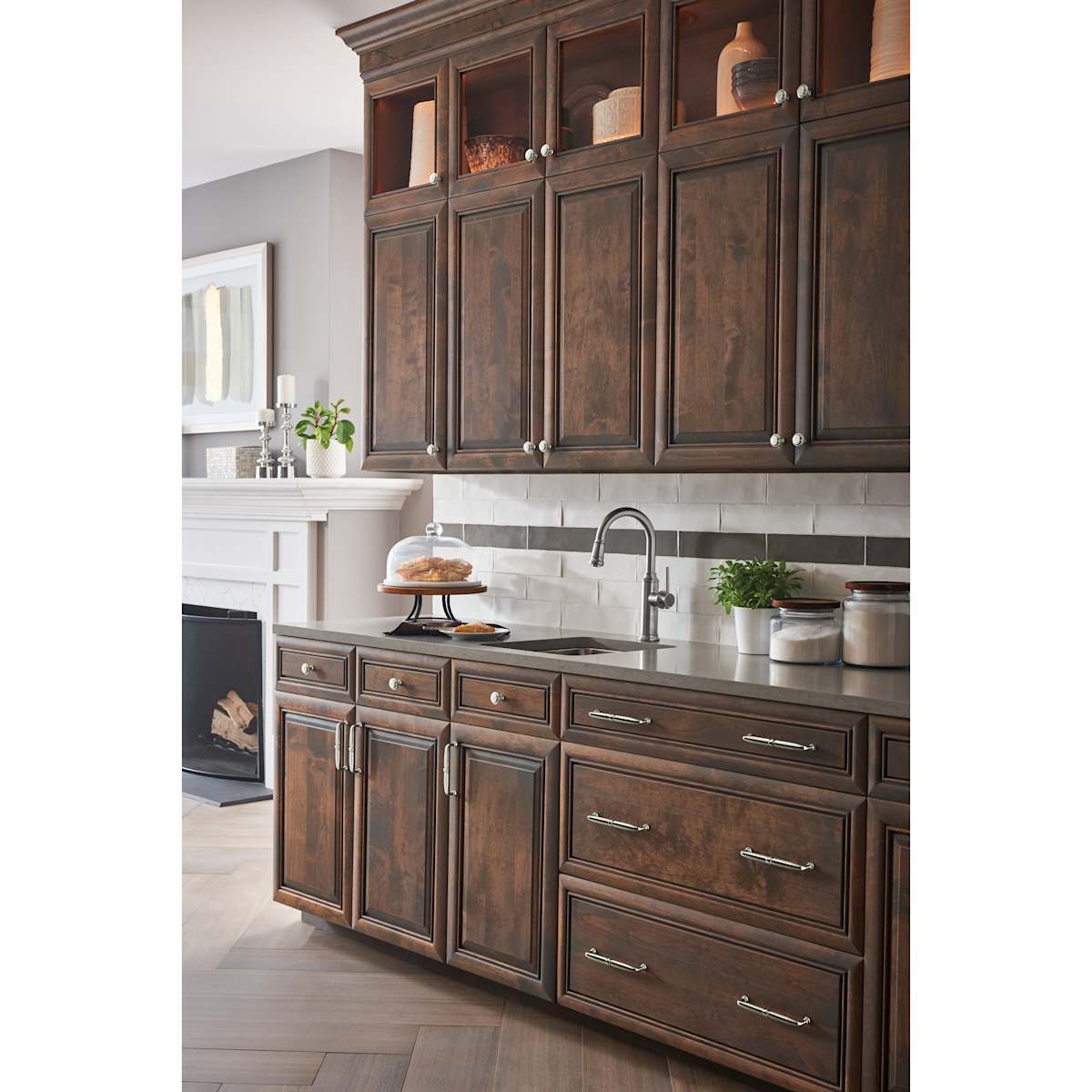 Top Knobs - TK1020BLK - Grace 1-1/4 Inch Mushroom Cabinet Knob from the Henderson Collection in Flat Black