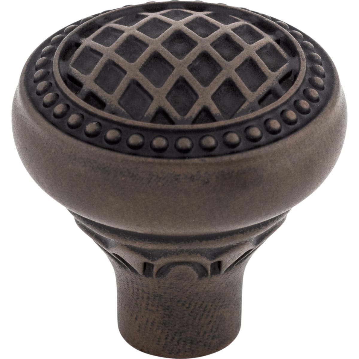 Top Knobs - TK173PAR - Trevi 1-5/16 Inch Mushroom Cabinet Knob from the Trevi Collection in Patina Rouge