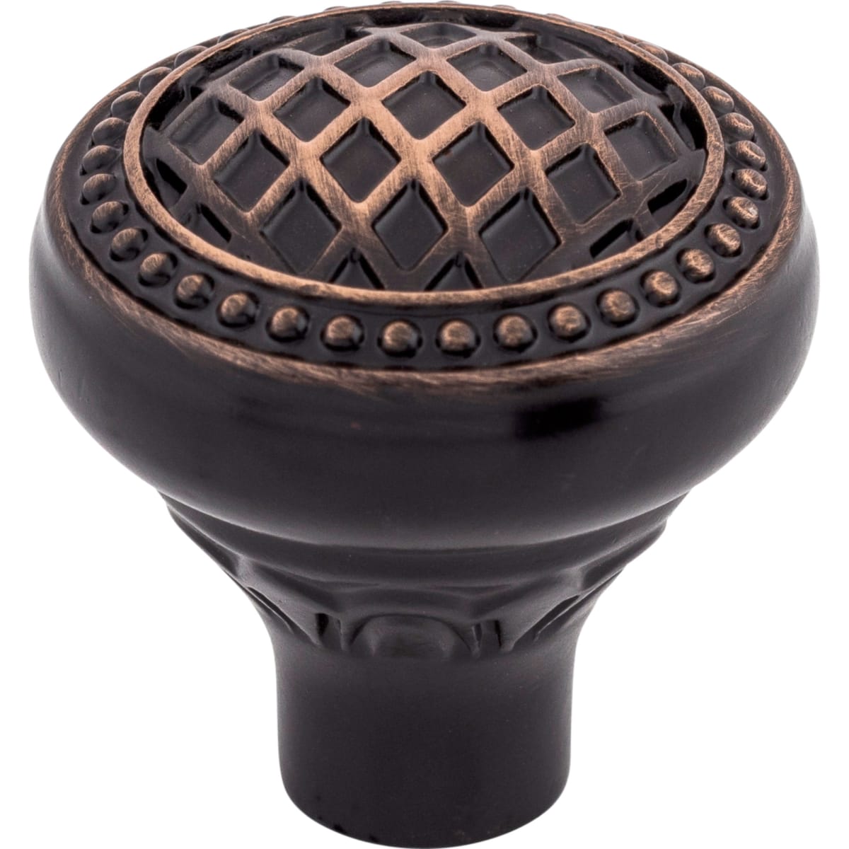 Top Knobs - TK173TB - Trevi 1-5/16 Inch Mushroom Cabinet Knob from the Trevi Collection in Tuscan Bronze