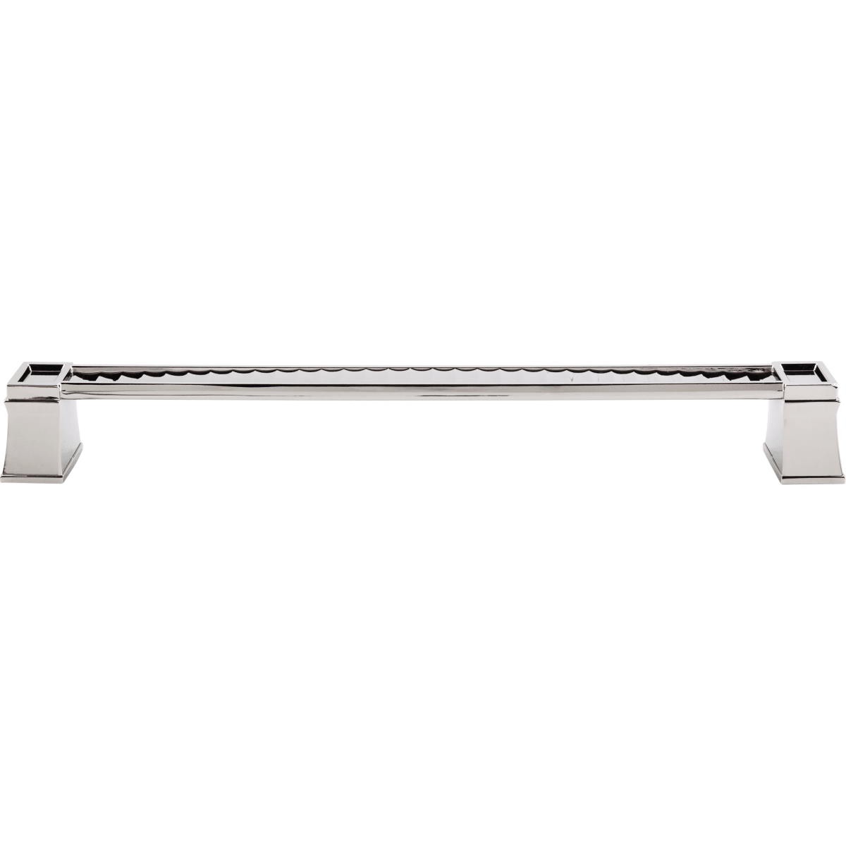 Top Knobs - TK189PN - Great Wall 12 Inch Center to Center Appliance Pull from the Great Wall Collection in Polished Nickel