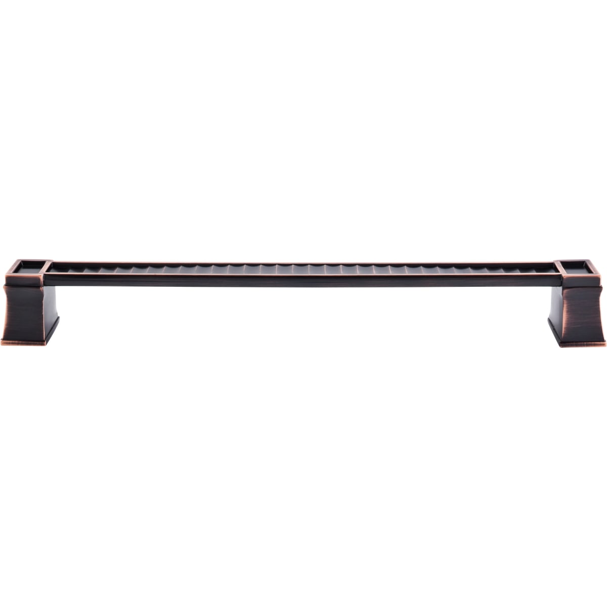 Top Knobs - TK189TB - Great Wall 12 Inch Center to Center Appliance Pull from the Great Wall Collection in Tuscan Bronze