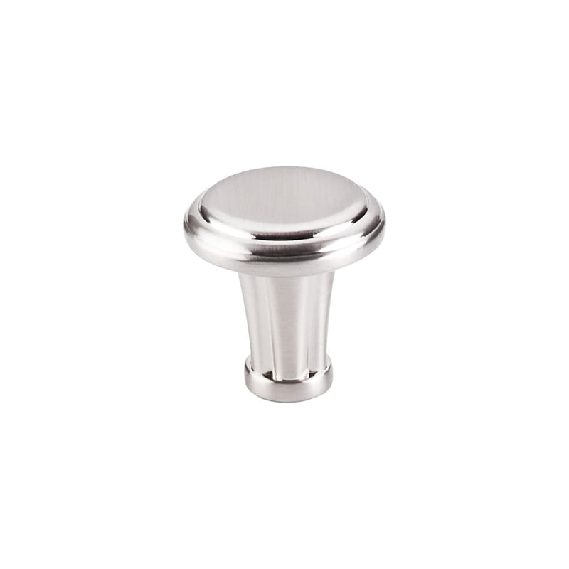 Top Knobs - TK196BSN-10PACK - Luxor 1-1/4 Inch Mushroom Cabinet Knob from the Luxor Collection - 10 Pack in Brushed Satin Nickel