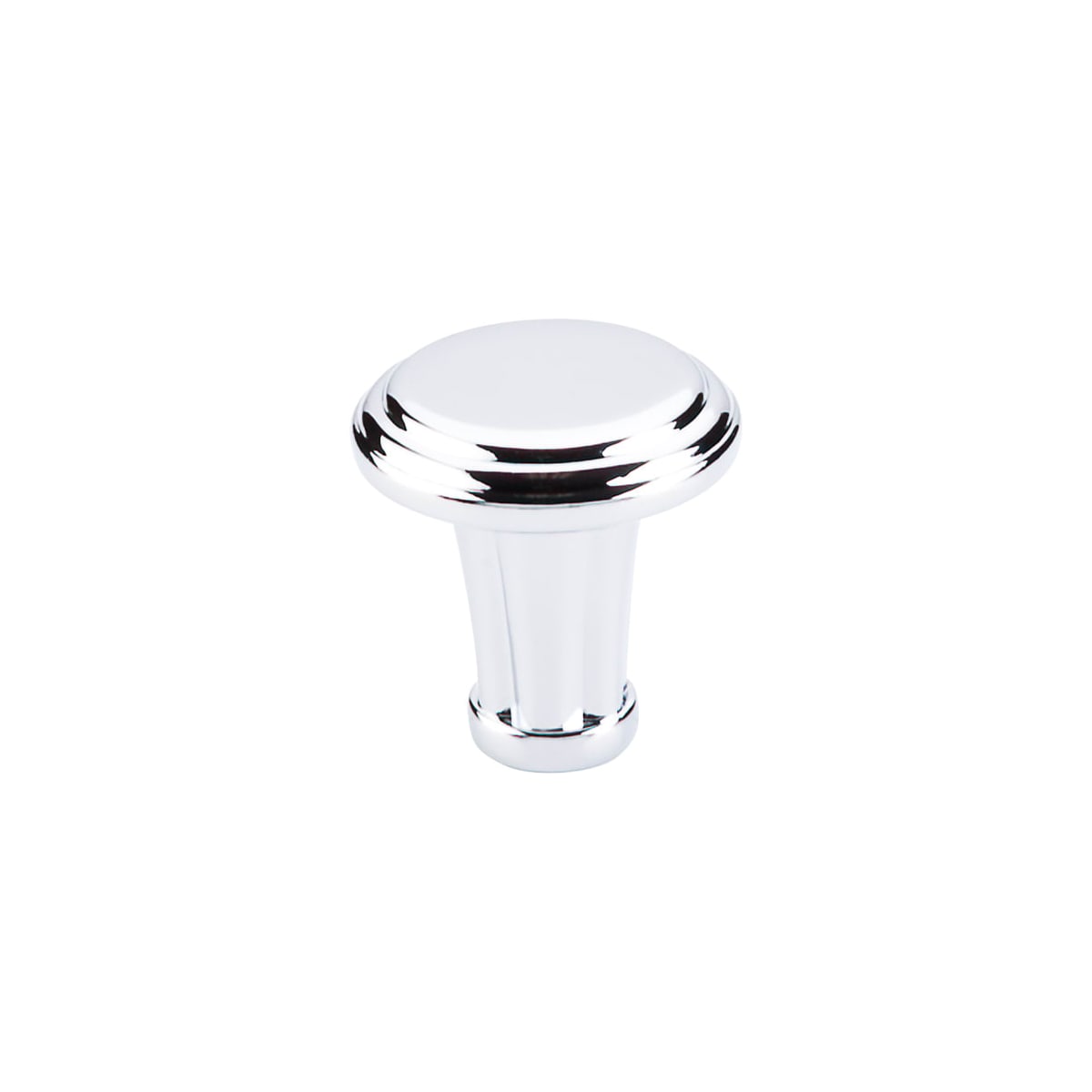 Top Knobs - TK196PC-25PACK - Luxor 1-1/4 Inch Mushroom Cabinet Knob from the Luxor Collection - 25 Pack in Polished Chrome
