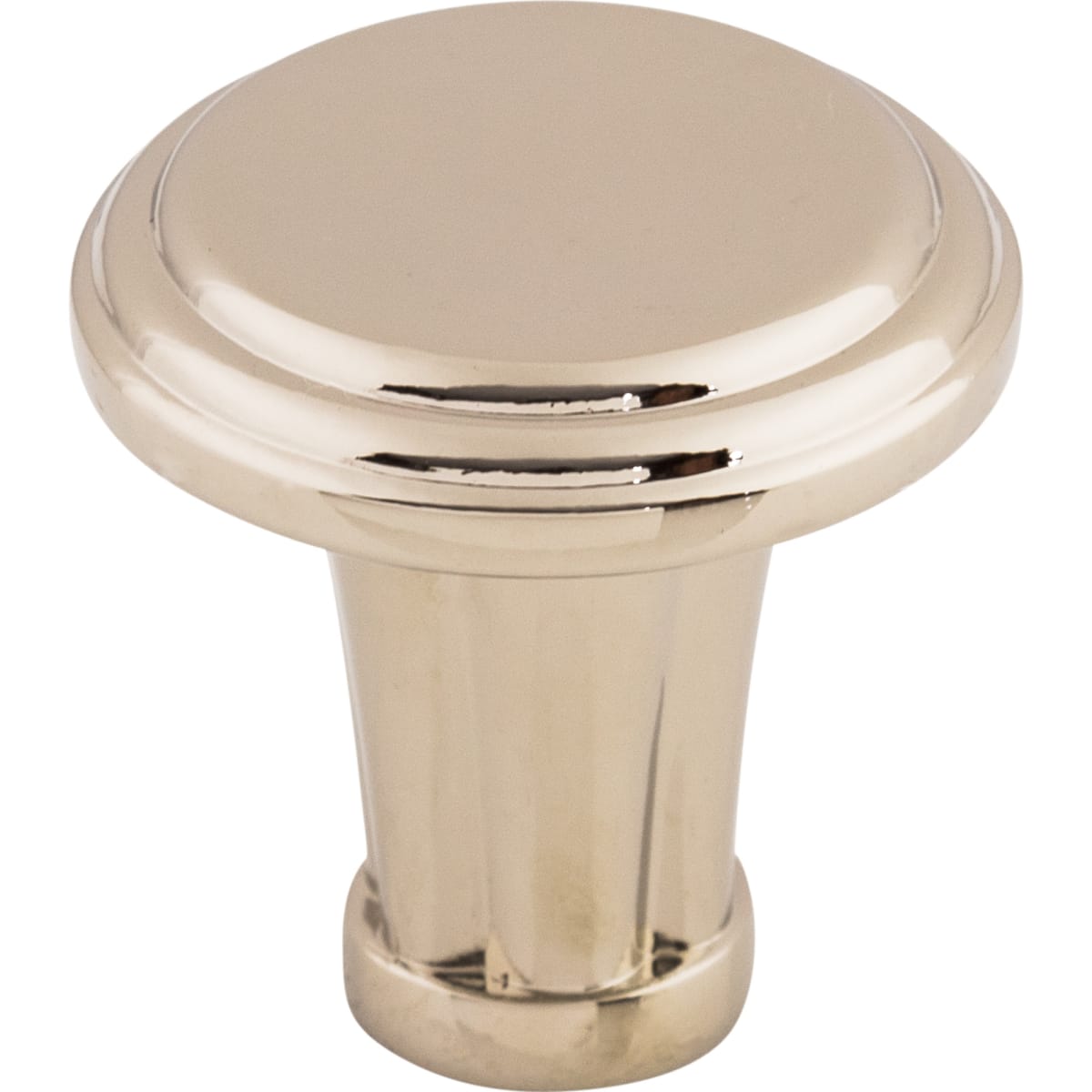 Top Knobs - TK196PN - Luxor 1-1/4 Inch Mushroom Cabinet Knob from the Luxor Collection in Polished Nickel