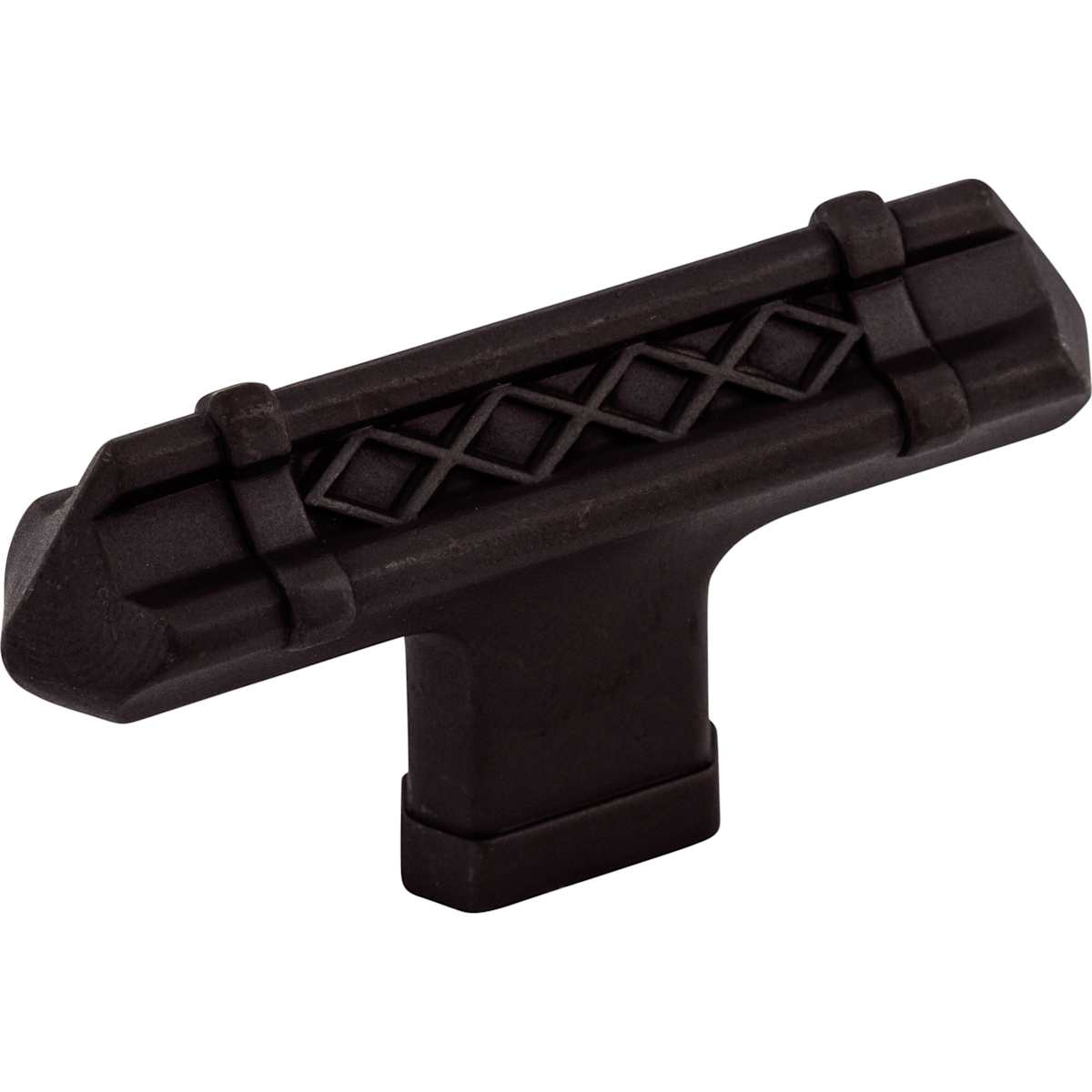 Top Knobs - TK204PC - T-Handle 2-5/8 Inch Bar Cabinet Knob from the Tower Bridge Collection in Polished Chrome