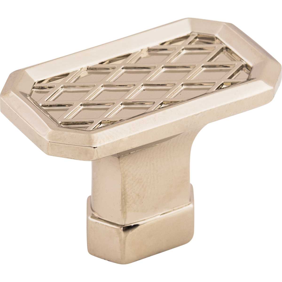Top Knobs - TK205PTA - Tower Bridge 1-1/2 Inch Rectangular Cabinet Knob from the Tower Bridge Collection in Antique Pewter