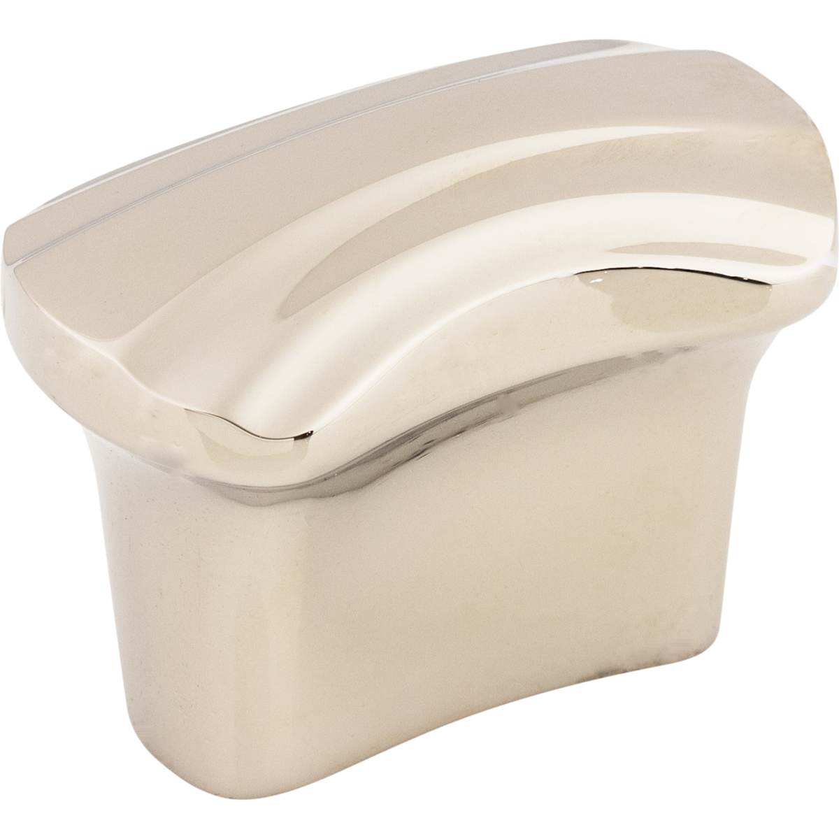 Top Knobs - TK220PC - Victoria Falls 1-1/2 Inch Rectangular Cabinet Knob from the Victoria Falls Collection in Polished Chrome