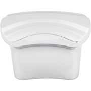Top Knobs - TK220PC - Victoria Falls 1-1/2 Inch Rectangular Cabinet Knob from the Victoria Falls Collection in Polished Chrome