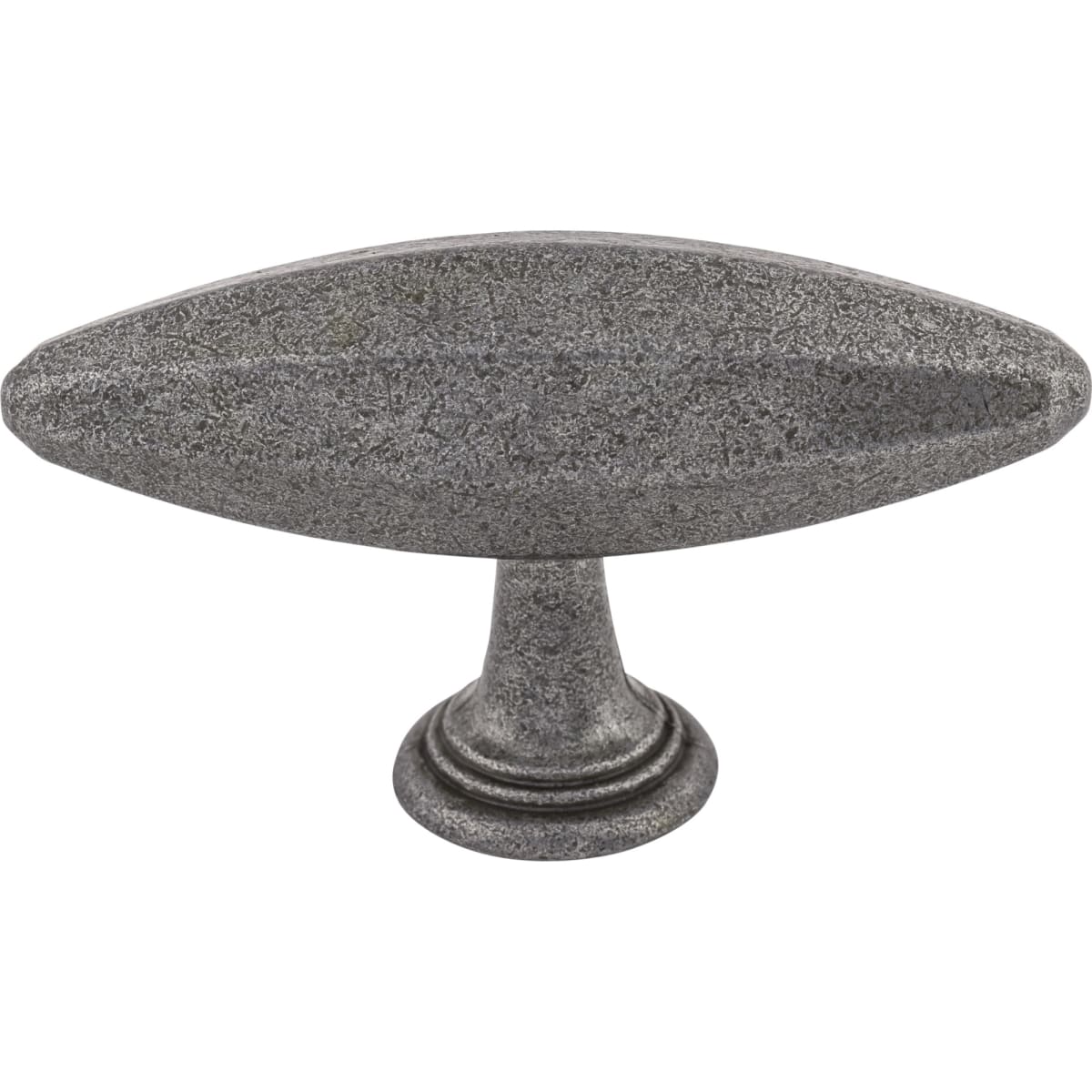 Top Knobs - TK231BI - Chareau 3 Inch Bar Cabinet Knob in Black Iron