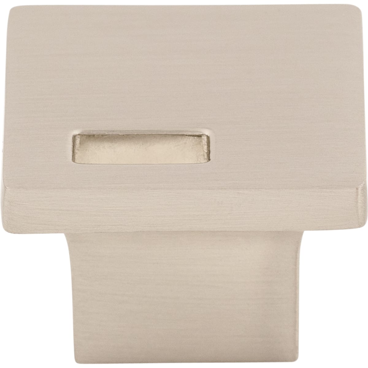 Modern Metro 1-1/4 Inch Square Cabinet Knob from the Sanctuary II Collection