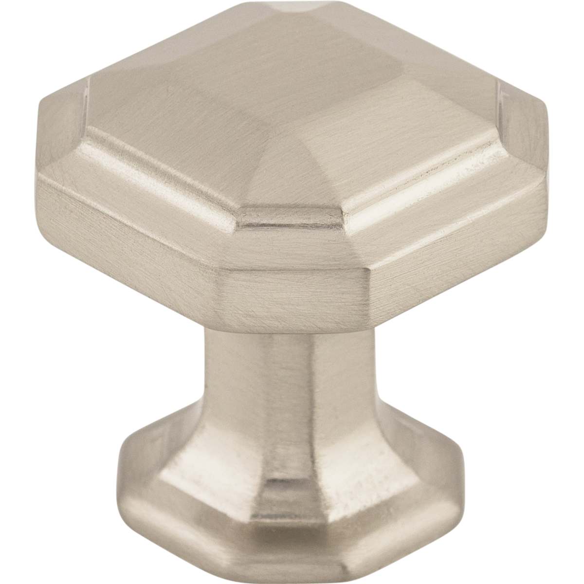 Top Knobs - TK286PC - Emerald 1-1/8 Inch Geometric Cabinet Knob from the Chareau Collection in Polished Chrome