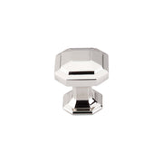 Top Knobs - TK286PN-10PACK - Emerald 1-1/8 Inch Geometric Cabinet Knob from the Chareau Collection - 10 Pack in Polished Nickel