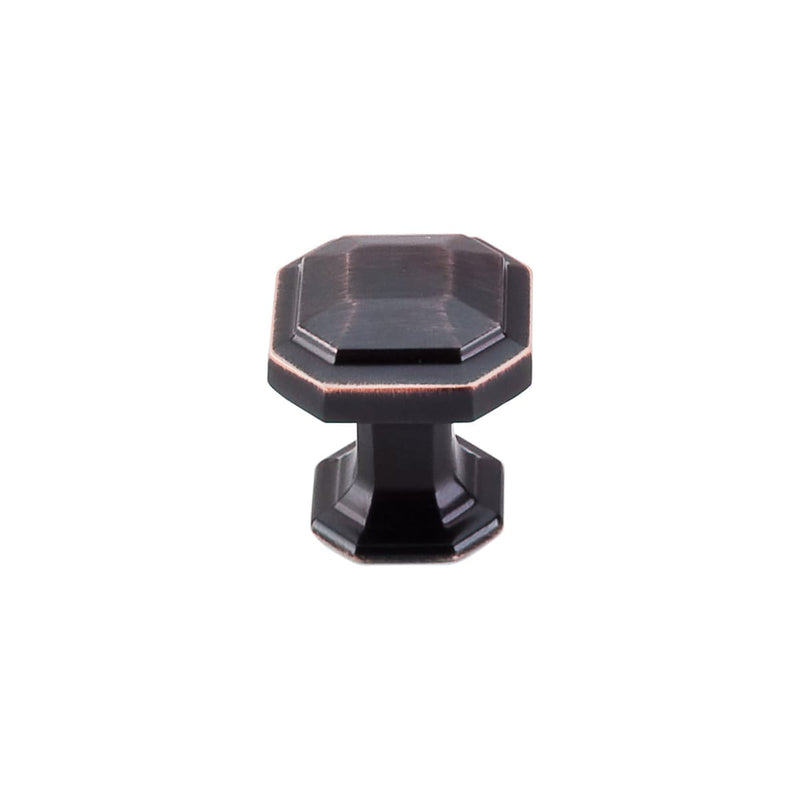 Emerald 1-1/8 Inch Geometric Cabinet Knob from the Chareau Collection - 25 Pack
