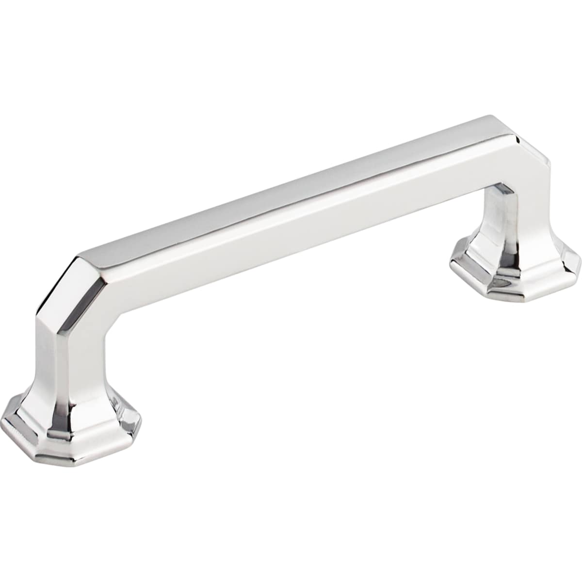 Top Knobs - TK287TB - Emerald 3-3/4 Inch Center to Center Handle Cabinet Pull from the Chareau Collection in Tuscan Bronze