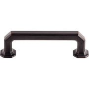 Top Knobs - TK287TB - Emerald 3-3/4 Inch Center to Center Handle Cabinet Pull from the Chareau Collection in Tuscan Bronze
