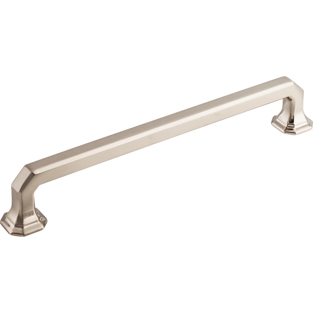 Top Knobs - TK289AG - Emerald 7 Inch Center to Center Handle Cabinet Pull from the Chareau Collection in Ash Gray