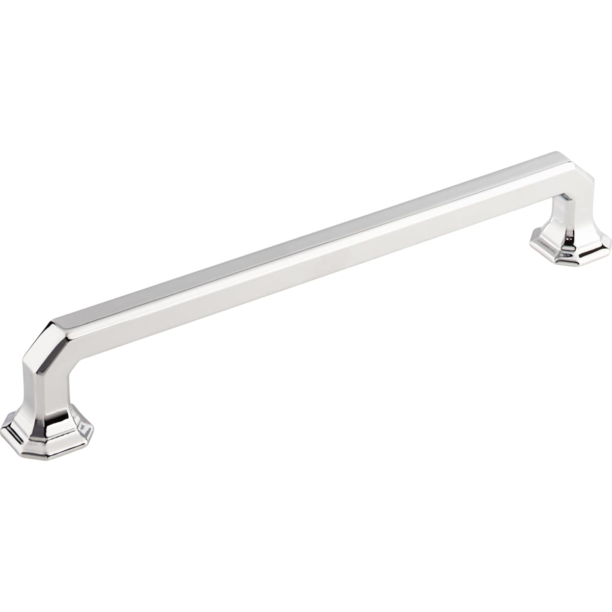 Top Knobs - TK289AG - Emerald 7 Inch Center to Center Handle Cabinet Pull from the Chareau Collection in Ash Gray