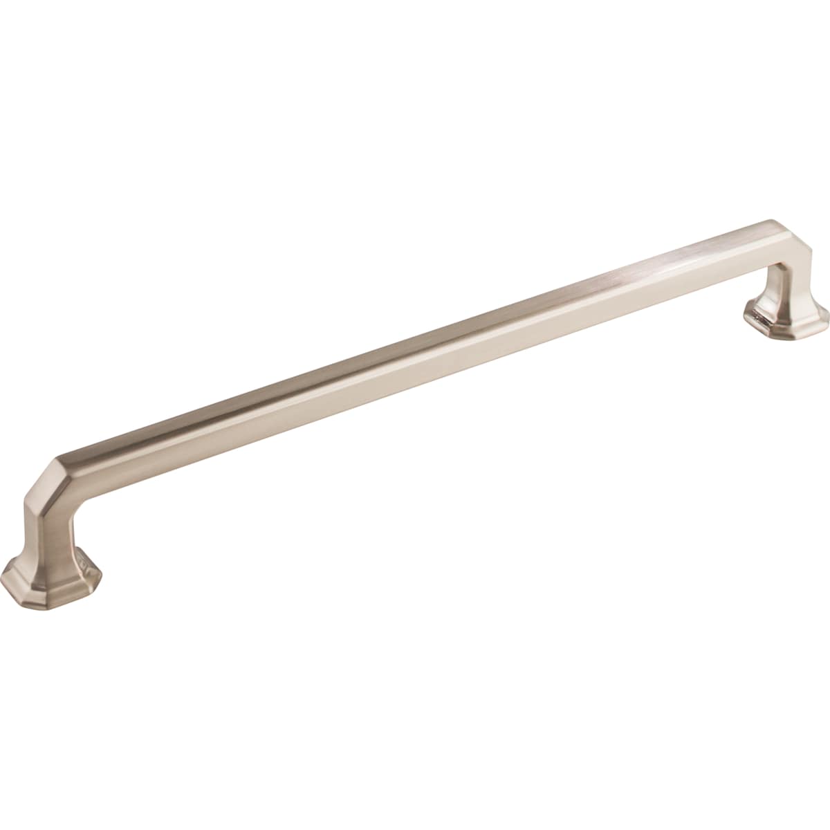 Top Knobs - TK290PN - Emerald 9 Inch Center to Center Handle Cabinet Pull from the Chareau Collection in Polished Nickel
