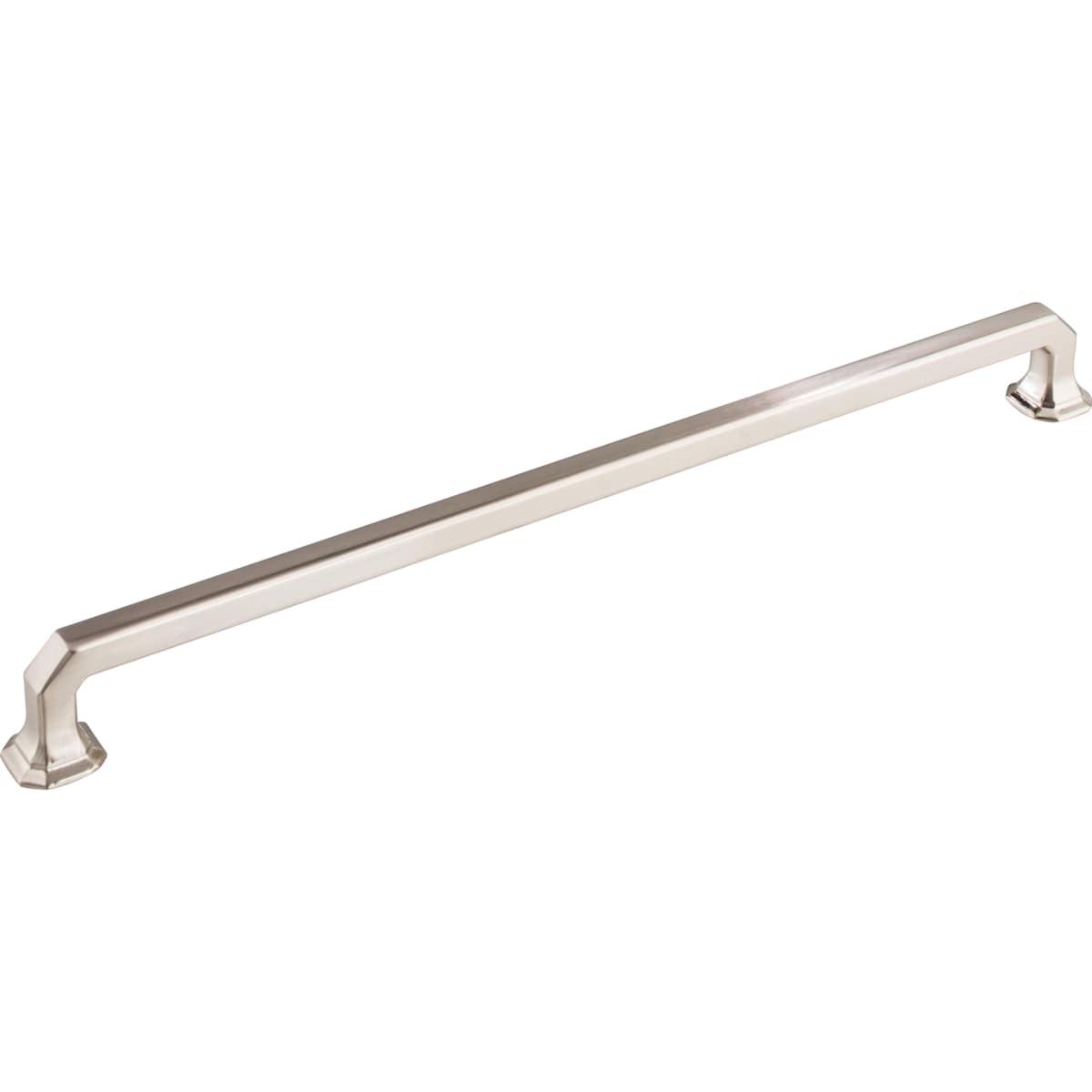 Top Knobs - TK291AG - Emerald 12 Inch Center to Center Handle Cabinet Pull from the Chareau Collection in Ash Gray