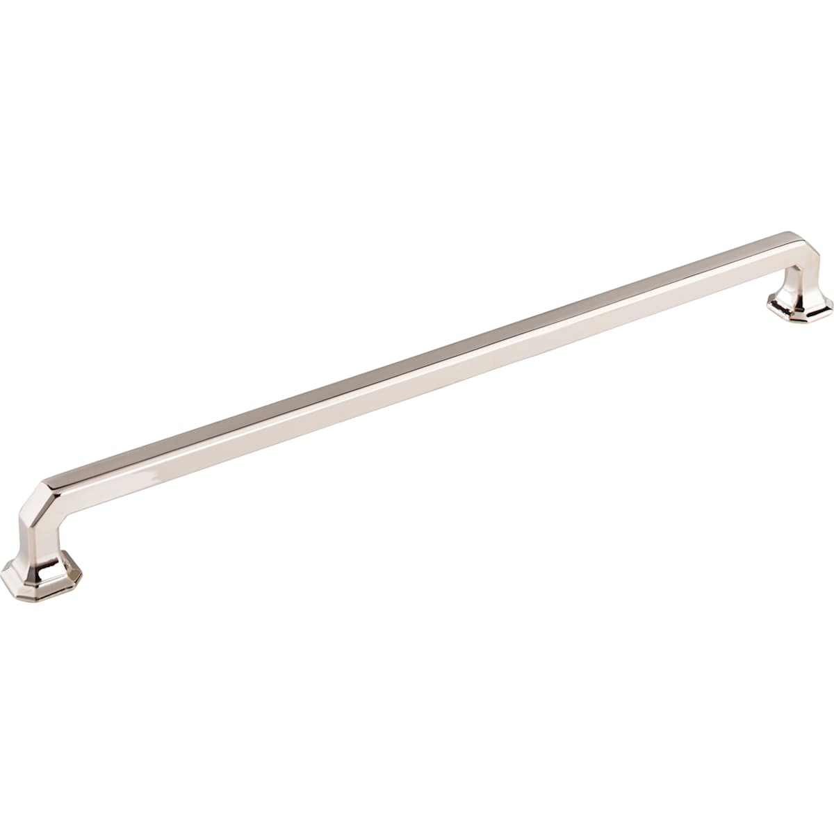 Top Knobs - TK291AG - Emerald 12 Inch Center to Center Handle Cabinet Pull from the Chareau Collection in Ash Gray