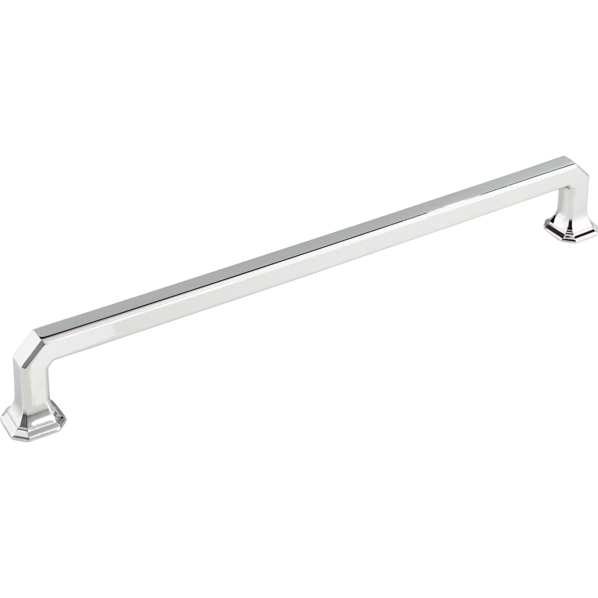 Top Knobs - TK292HB - Emerald 12 Inch Center to Center Appliance Pull from the Chareau Collection in Honey Bronze