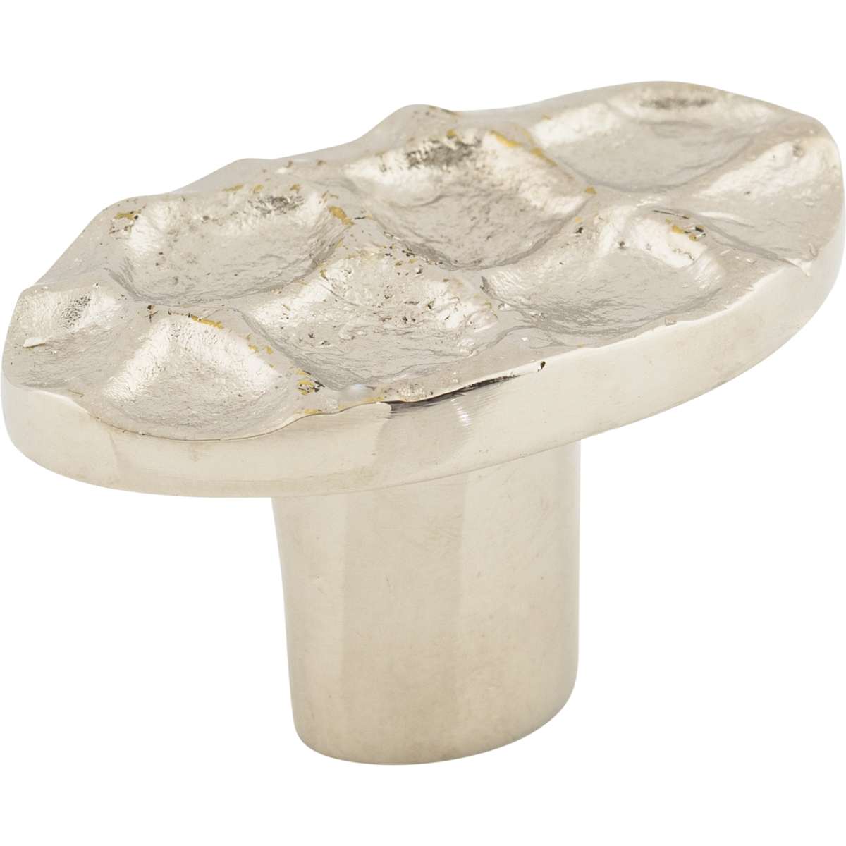 Top Knobs - TK298BA - Cobblestone 2 Inch Oval Cabinet Knob in Antique Brass