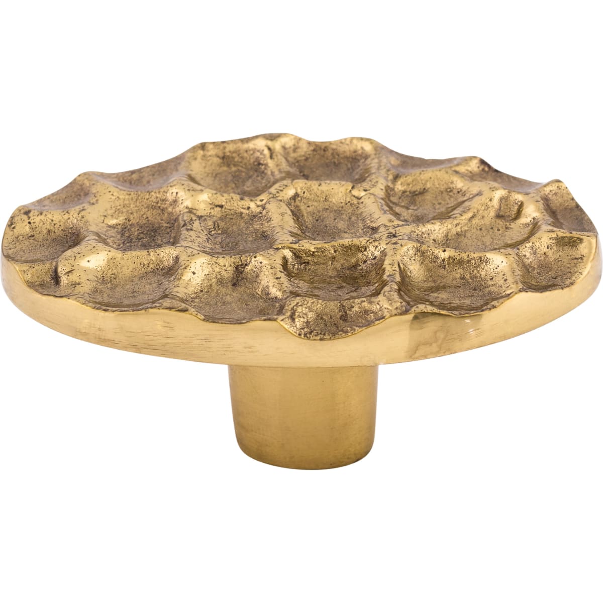Cobblestone 2-5/8 Inch Oval Cabinet Knob