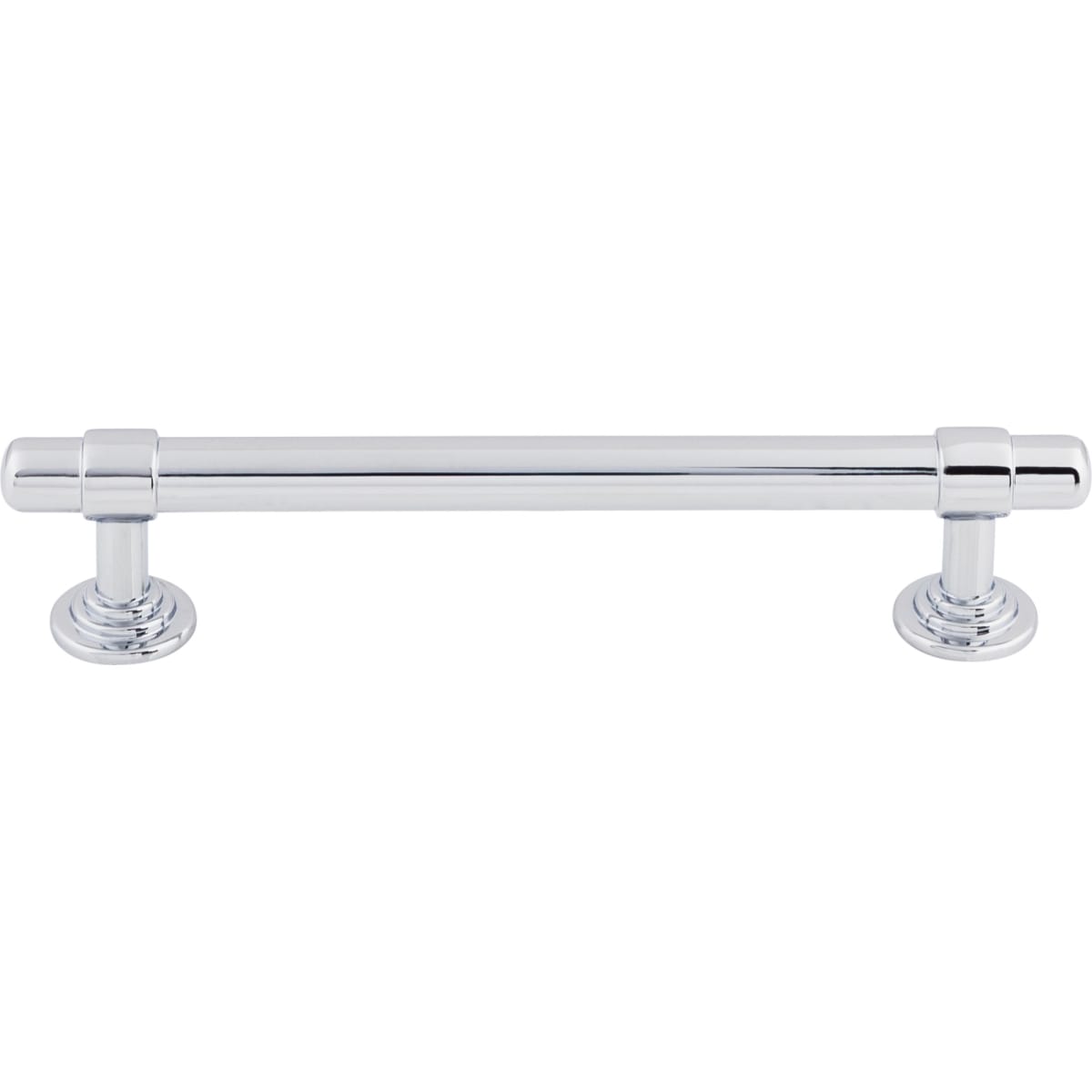 Top Knobs - TK3002PC - Ellis 5-1/16 Inch Center to Center Bar Cabinet Pull in Polished Chrome