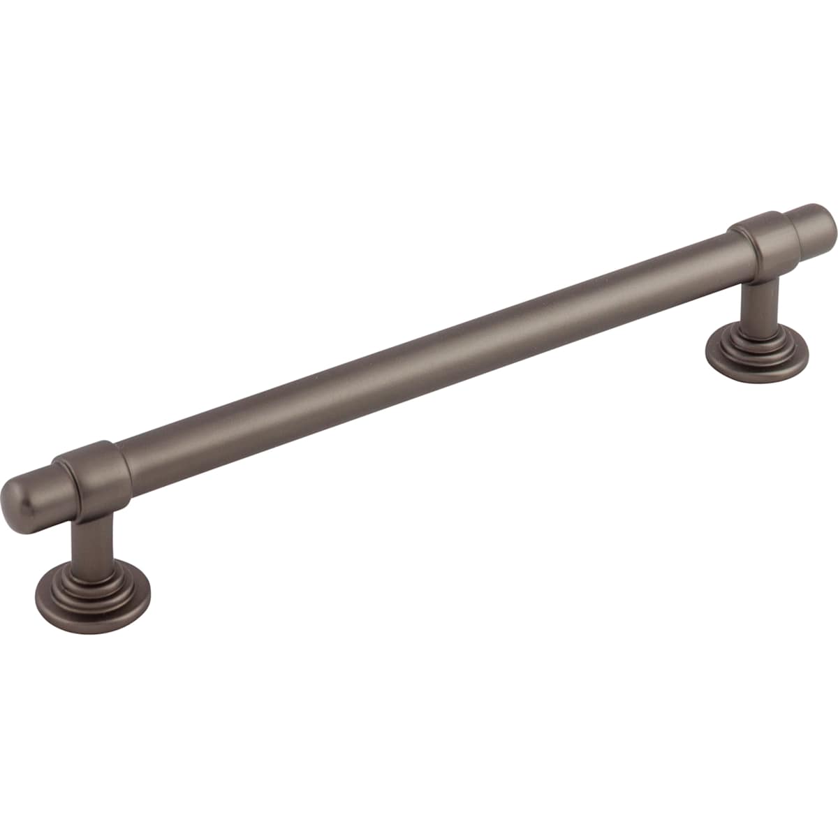 Top Knobs - TK3003BLK - Ellis 6-5/16 Inch Center to Center Bar Cabinet Pull in Flat Black