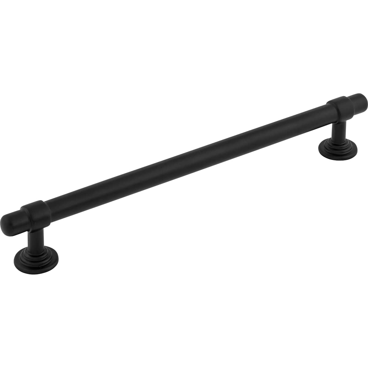 Top Knobs - TK3004PN - Ellis 7-9/16 Inch Center to Center Bar Cabinet Pull in Polished Nickel