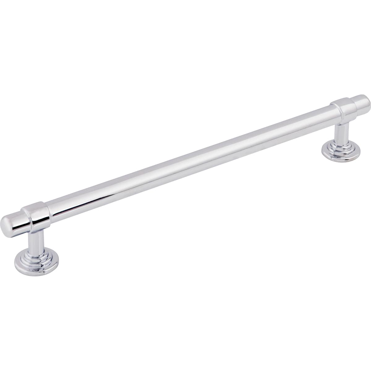 Top Knobs - TK3004PN - Ellis 7-9/16 Inch Center to Center Bar Cabinet Pull in Polished Nickel
