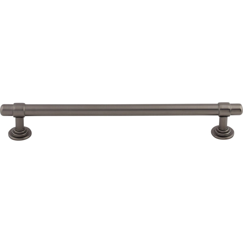 Top Knobs - TK3004AG - Ellis 7-9/16 Inch Center to Center Bar Cabinet Pull in Ash Gray