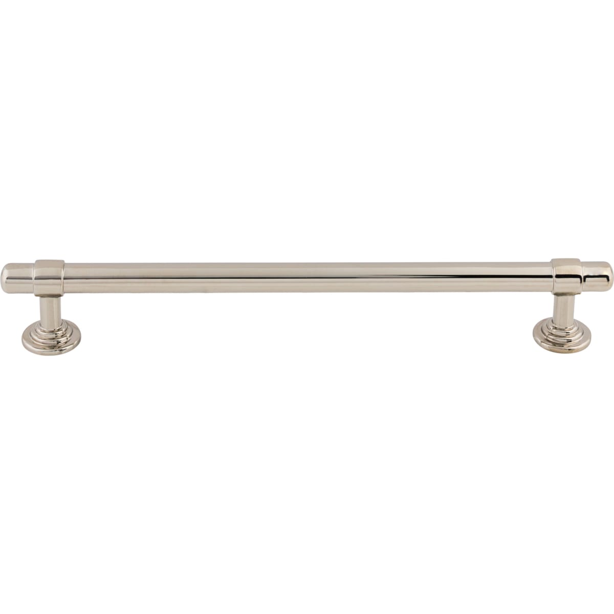 Top Knobs - TK3004PN - Ellis 7-9/16 Inch Center to Center Bar Cabinet Pull in Polished Nickel