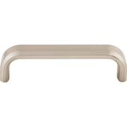 Top Knobs - TK3011BSN - Telfair 3-3/4 Inch Center to Center Handle Cabinet Pull in Brushed Satin Nickel