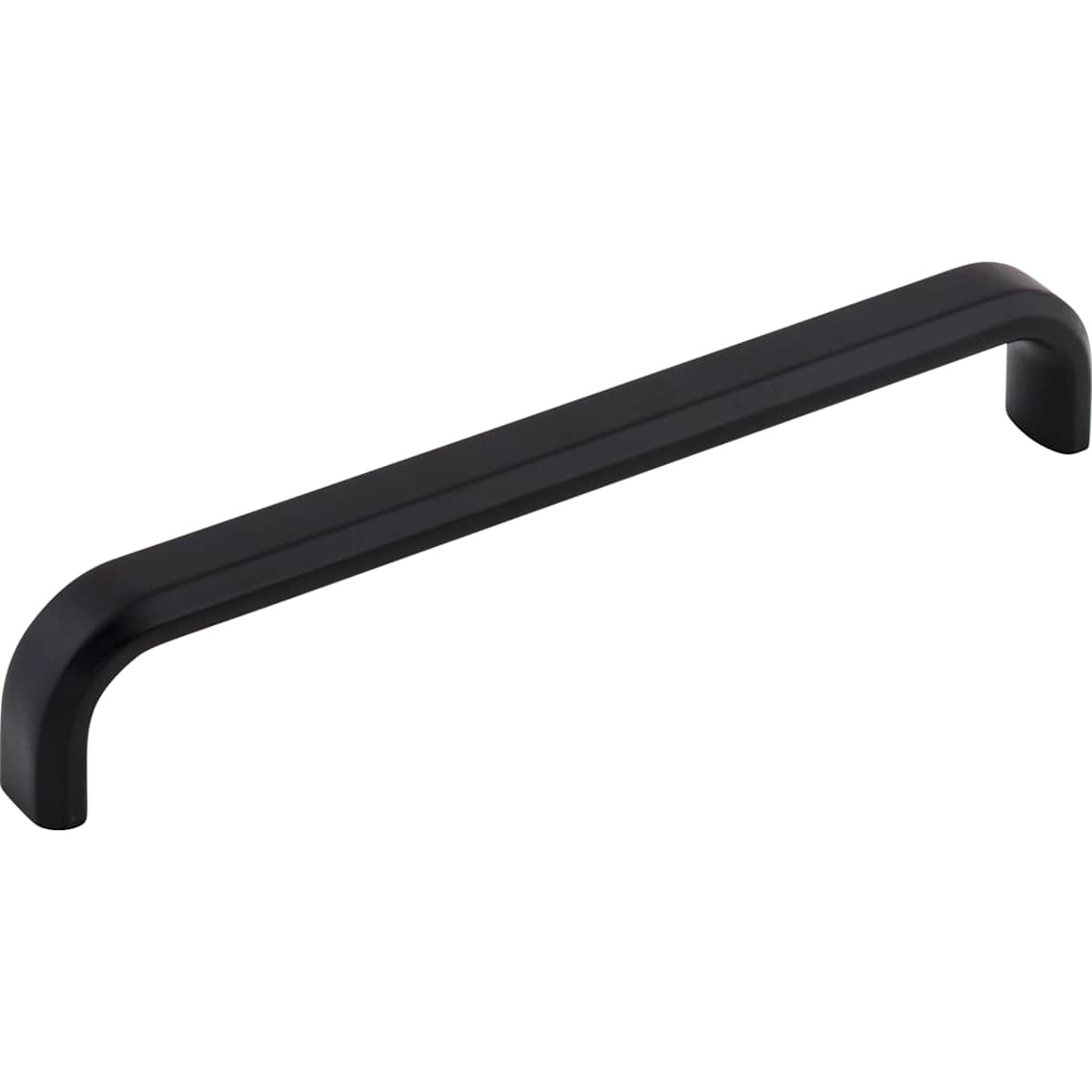 Top Knobs - TK3013BLK - Telfair 6-5/16 Inch Center to Center Handle Cabinet Pull in Flat Black