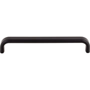 Top Knobs - TK3013BLK - Telfair 6-5/16 Inch Center to Center Handle Cabinet Pull in Flat Black