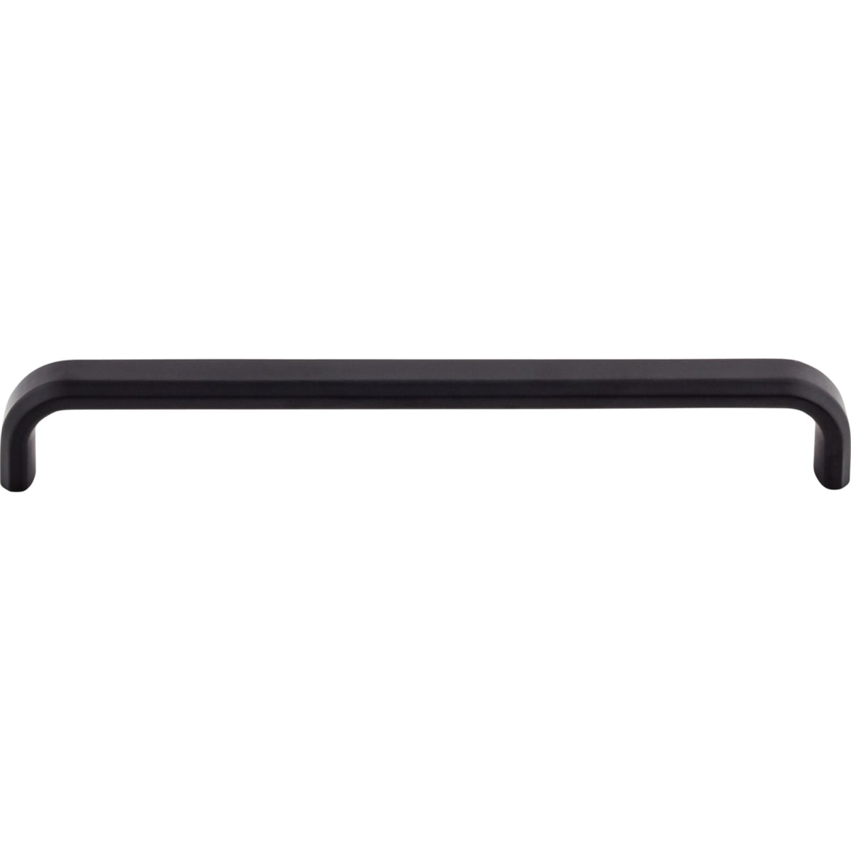 Top Knobs - TK3014BLK - Telfair 7-9/16 Inch Center to Center Handle Cabinet Pull in Flat Black