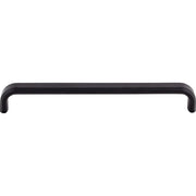 Top Knobs - TK3014BLK - Telfair 7-9/16 Inch Center to Center Handle Cabinet Pull in Flat Black