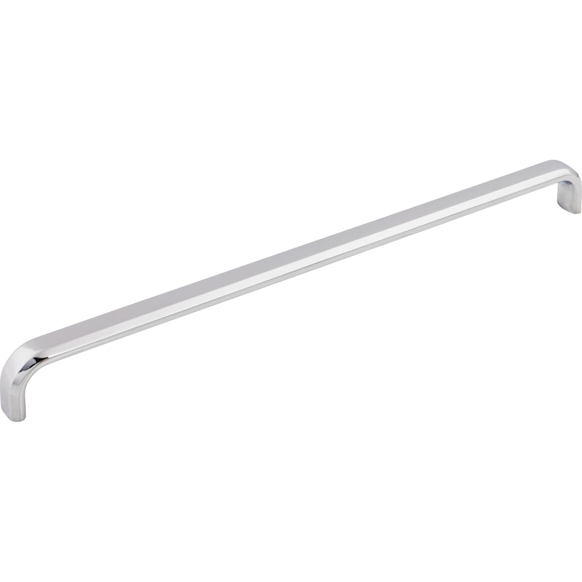 Top Knobs - TK3016BLK - Telfair 12 Inch Center to Center Handle Cabinet Pull in Flat Black
