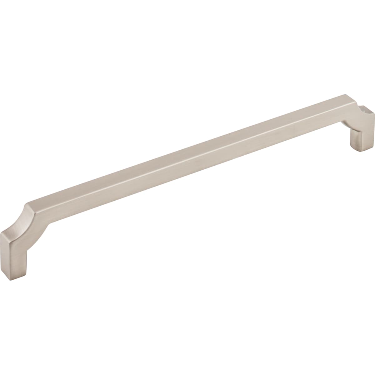 Top Knobs - TK3024BSN - Davenport 7-9/16 Inch Center to Center Handle Cabinet Pull in Brushed Satin Nickel